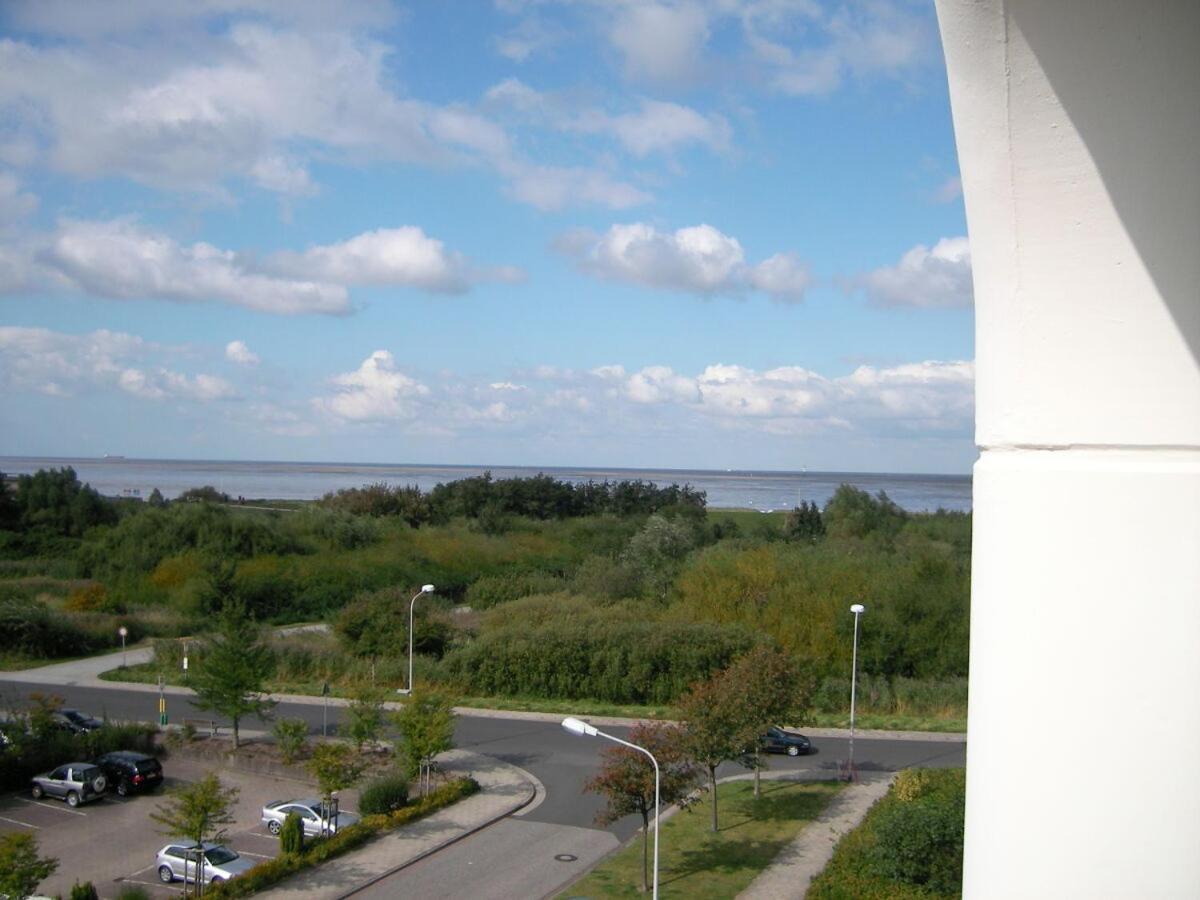 Meerblick 424 Im Haus Trafalgar Cuxhaven Exterior foto