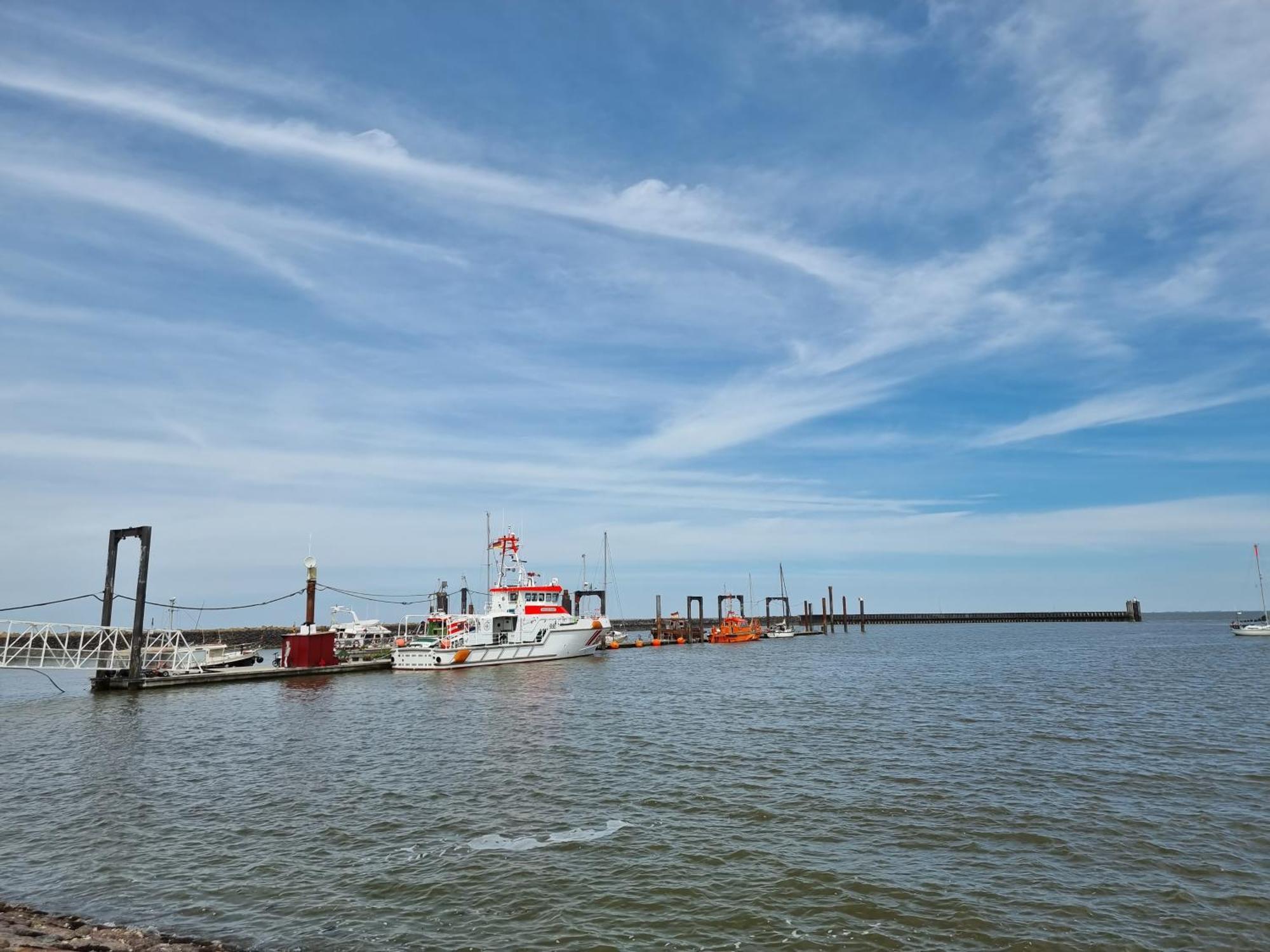 Meerblick 424 Im Haus Trafalgar Cuxhaven Exterior foto
