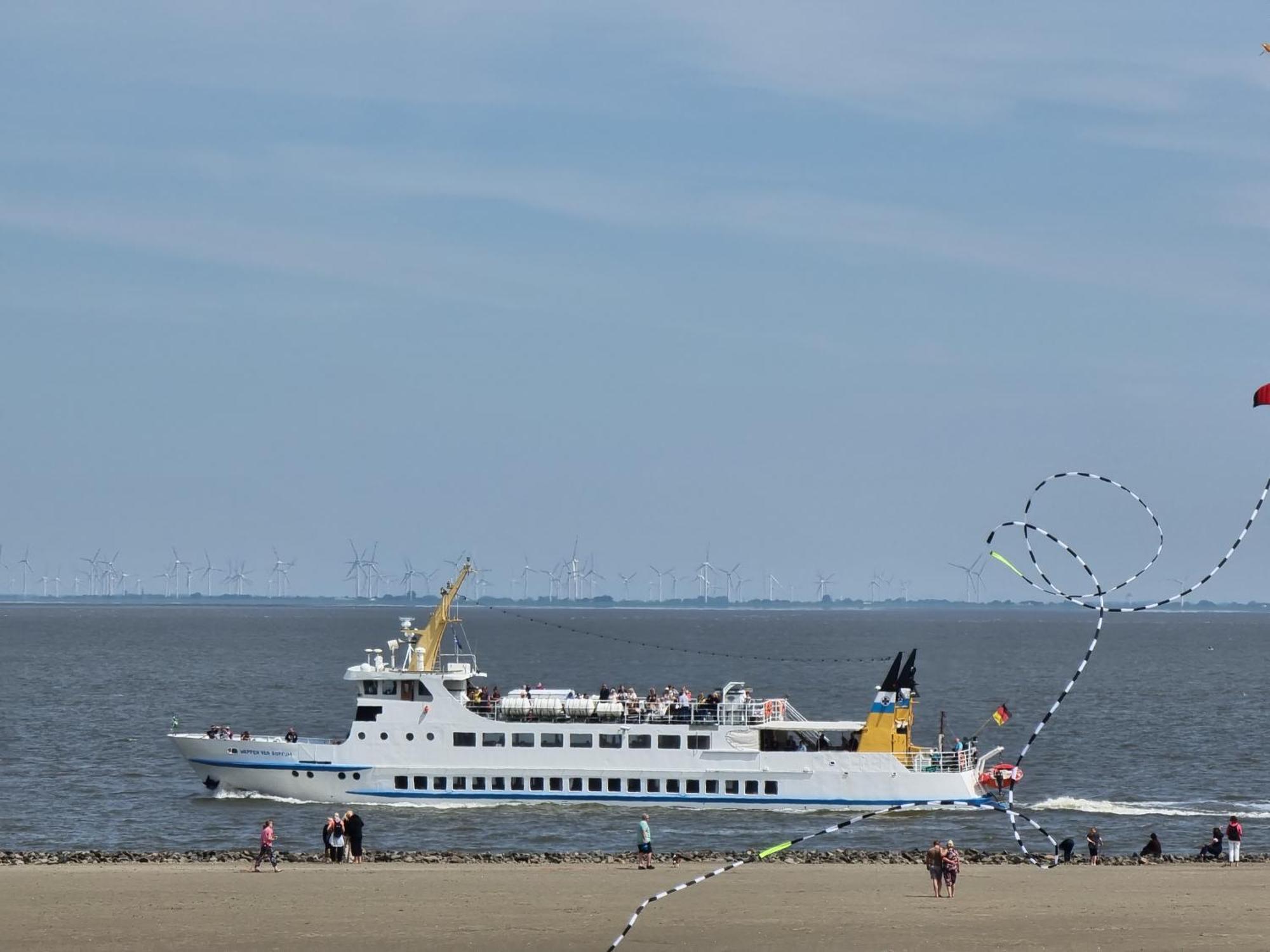Meerblick 424 Im Haus Trafalgar Cuxhaven Exterior foto