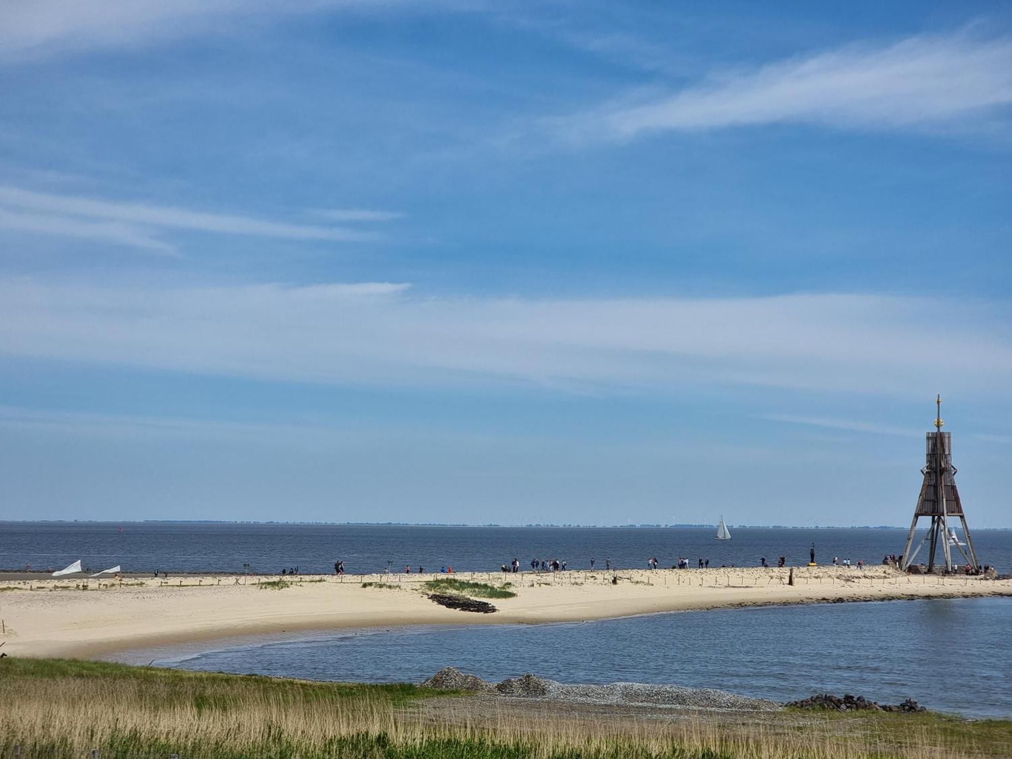Meerblick 424 Im Haus Trafalgar Cuxhaven Exterior foto